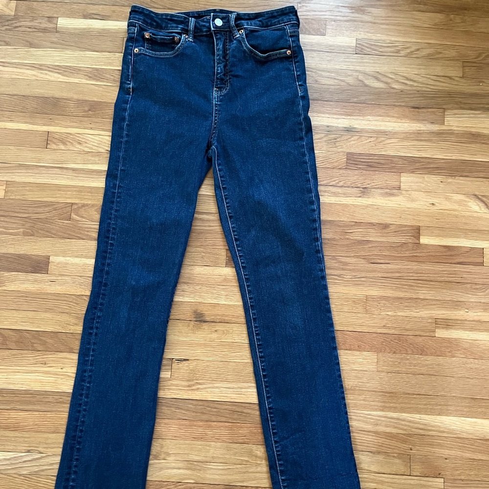 Tall GAP Classic Straight High Rise Jeans